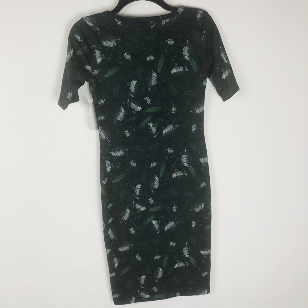 LuLaRoe | Floral Print Bodycon Dress - Picture 4 of 4